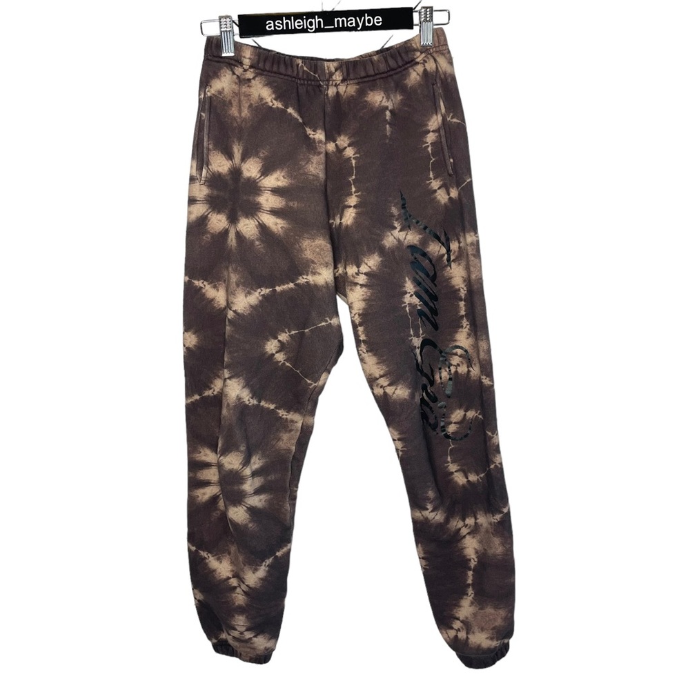I AM GIA | Domani Tie Dye Jogger Sweatpants Brown Size XS - Picture 2 of 13